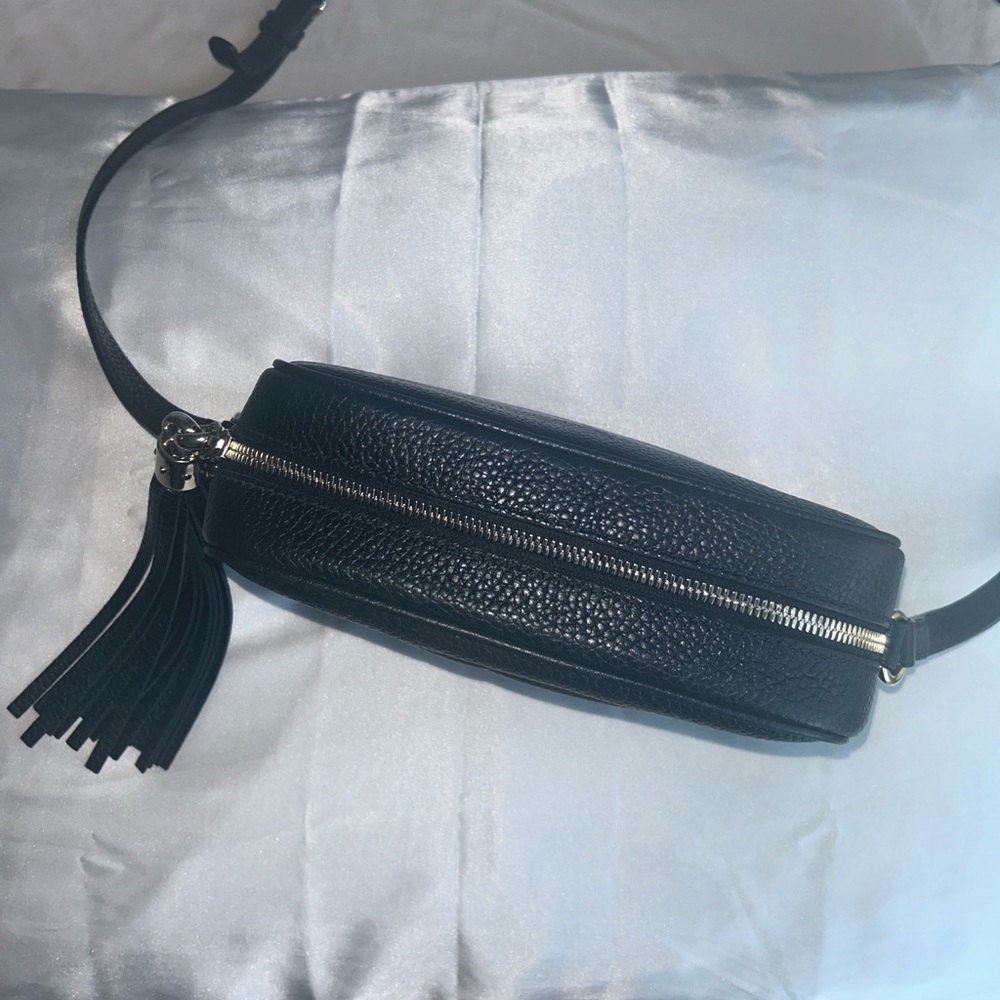 GUCCI SOHO Black Disco Crossbody Bag - Authenticity Certified🌟EUC - Picture 8 of 12